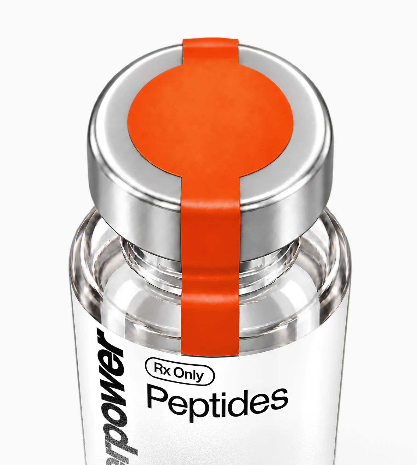 BPC-157 vial labelled Rx Only, Compounded Injectables