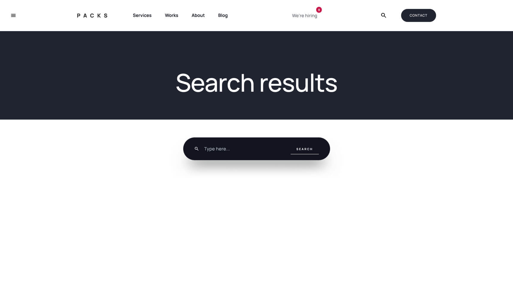 UI kit Webflow template page Packs