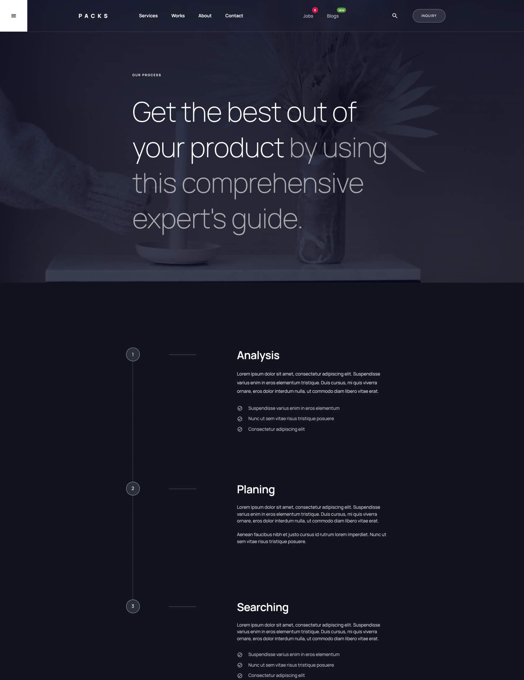 UI kit Webflow template webpage Packs