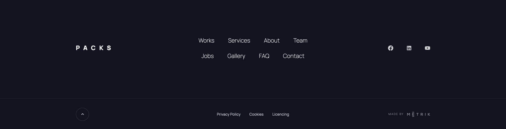 UI kit Webflow template Packs