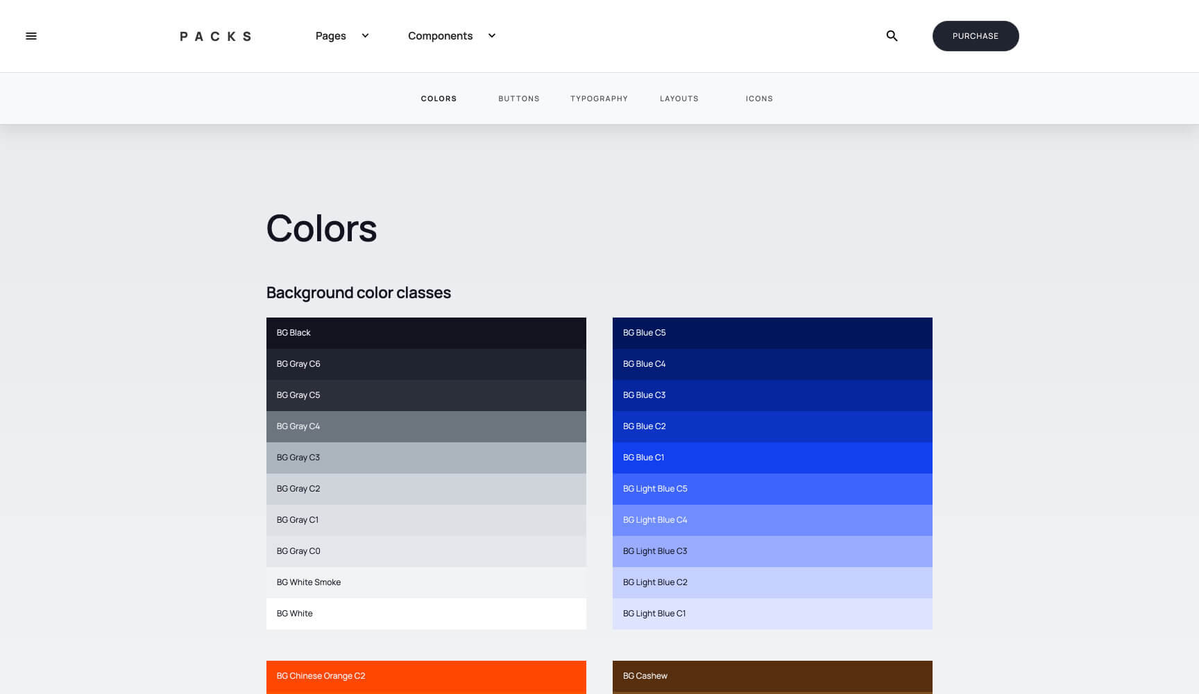 UI kit Webflow template webpage Packs