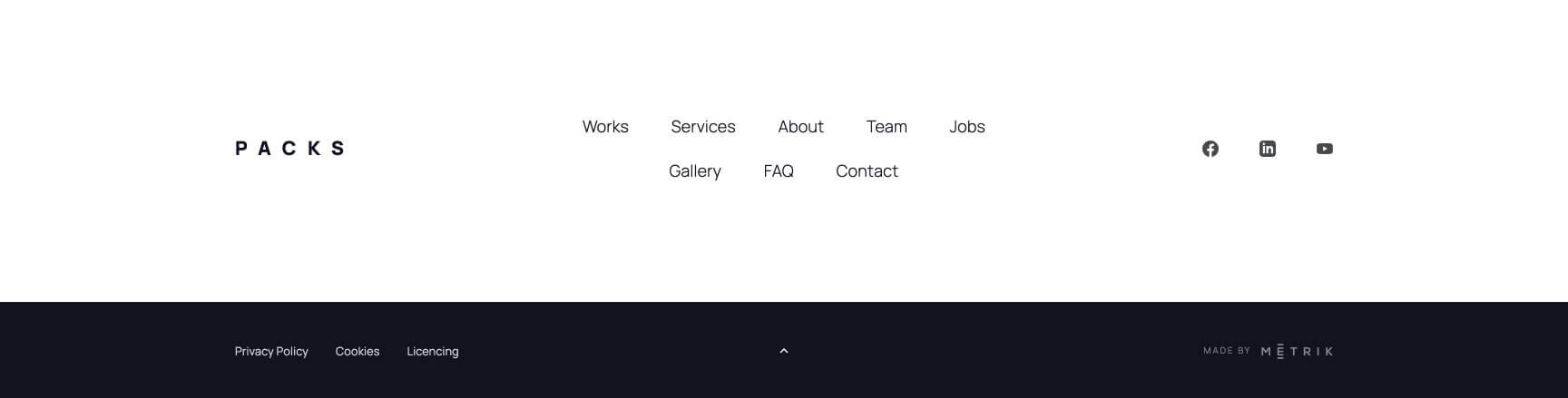 UI kit Webflow template Packs