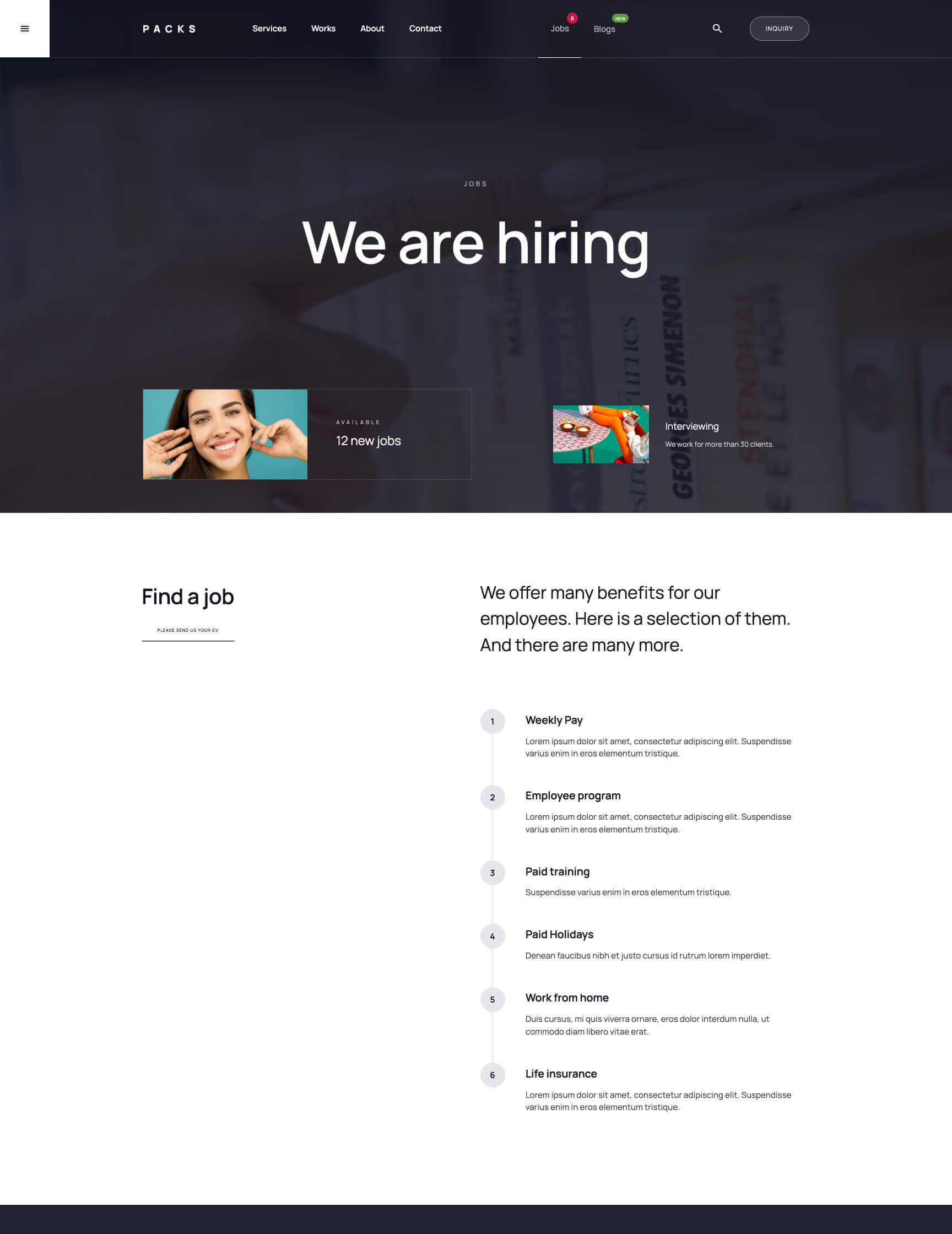 UI kit Webflow template webpage Packs
