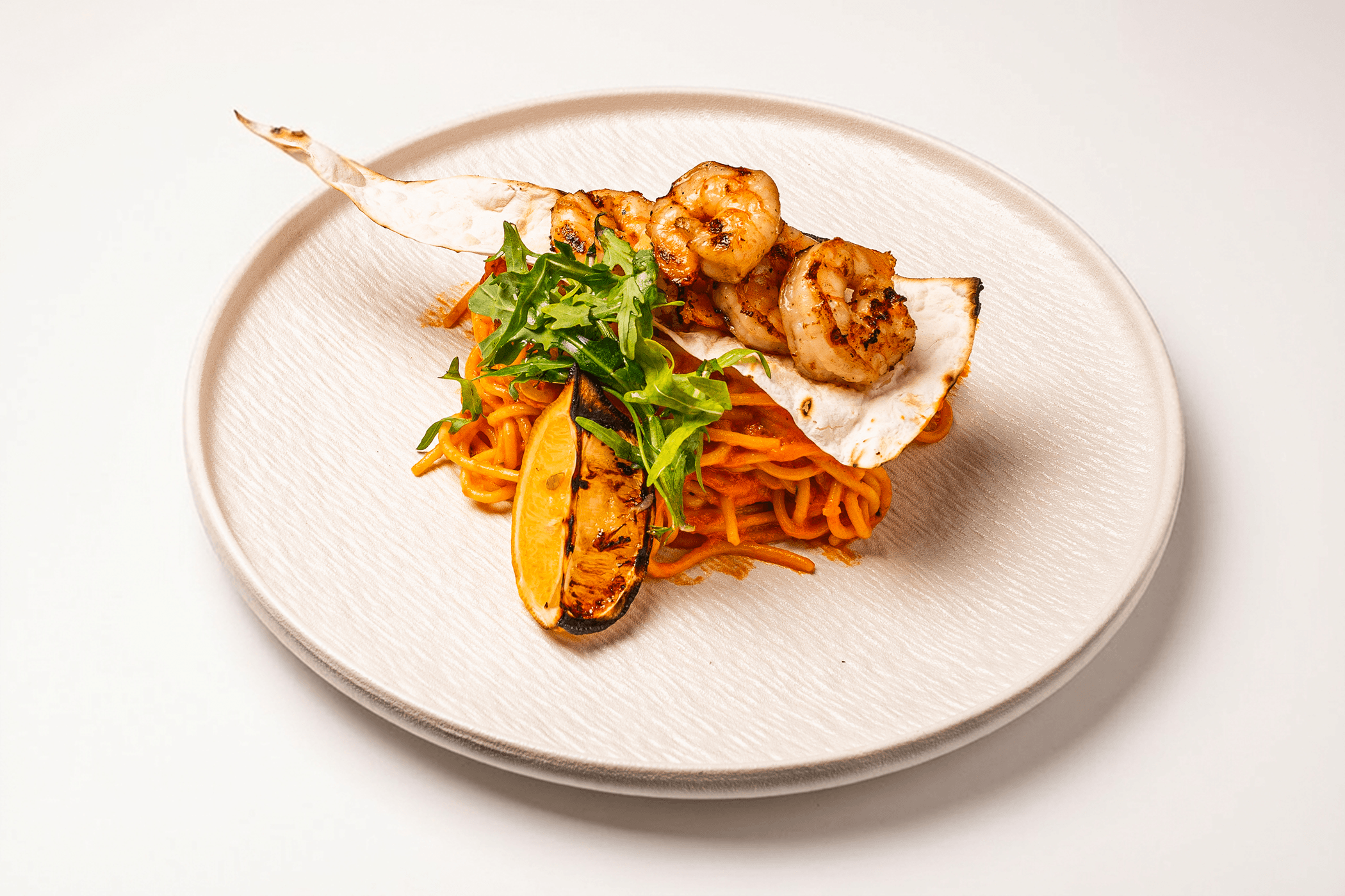Spaghetti with Shrimps