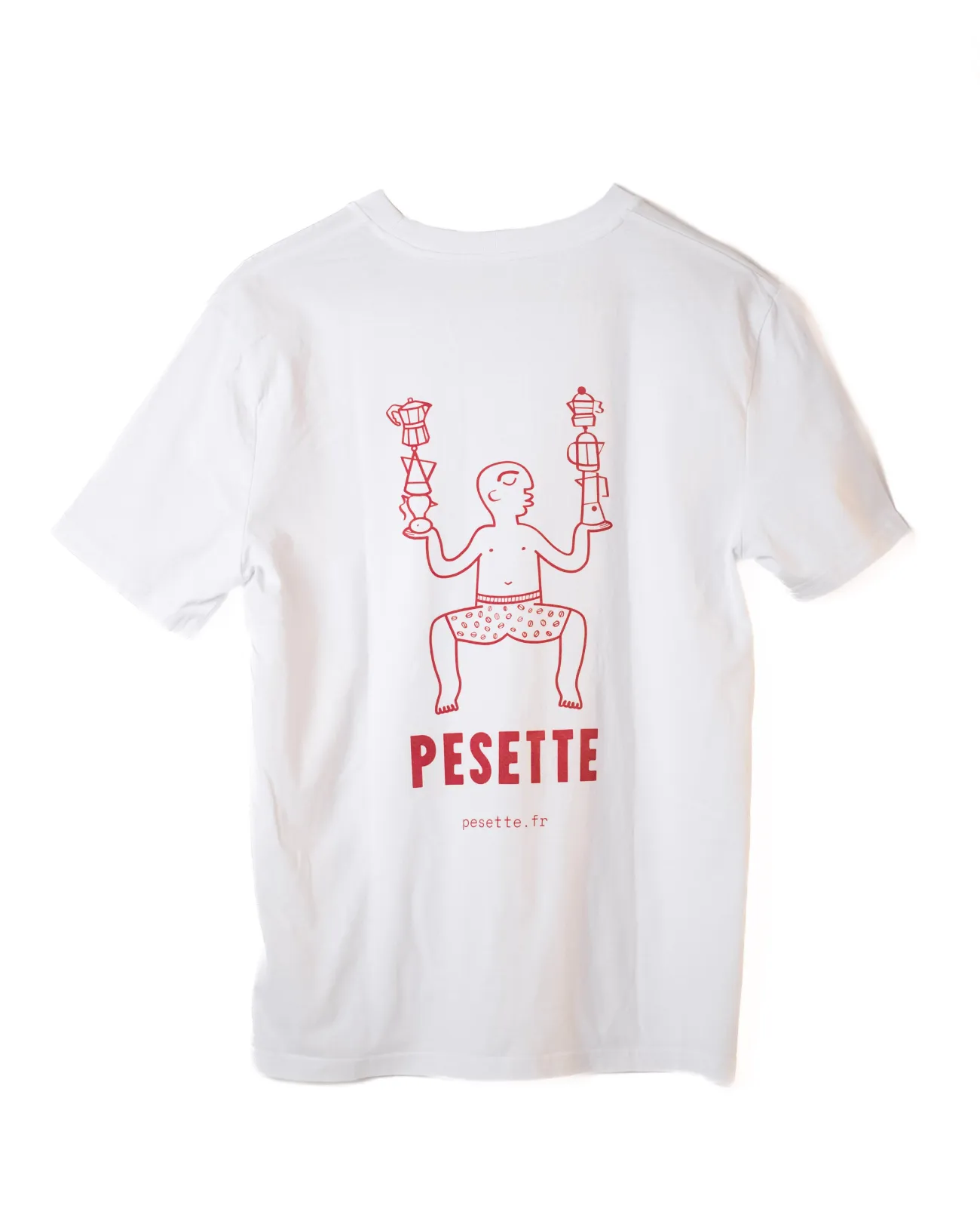 T-shirt blanc Pesette