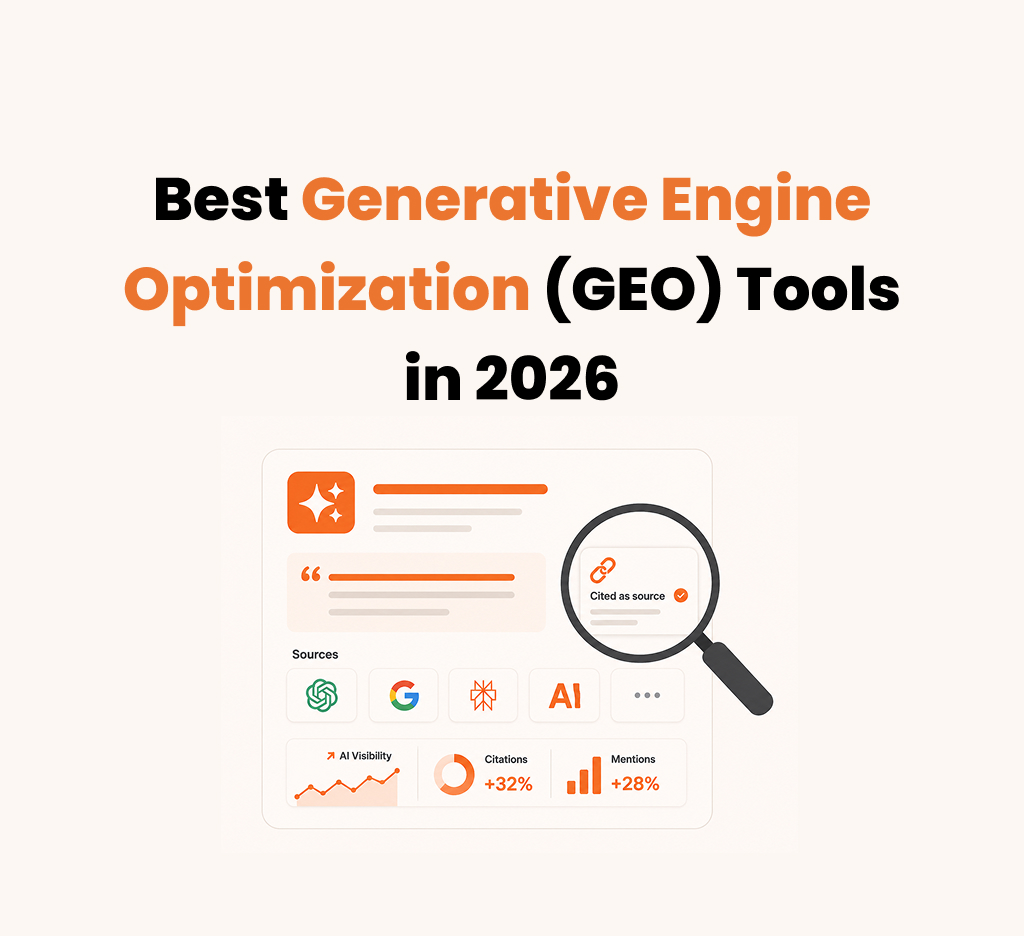 Best Generative Engine Optimization (GEO) Tools in 2026