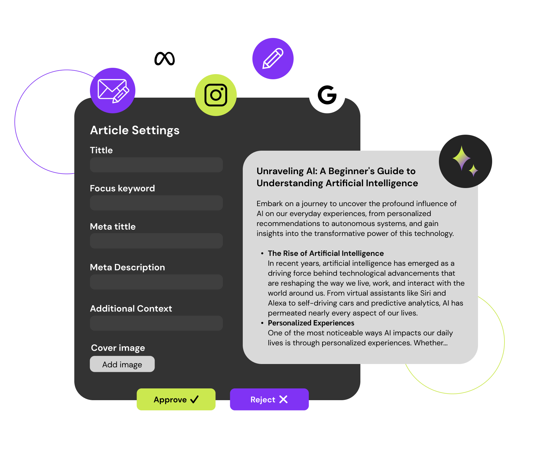 Meta AI Ads Headline Writer | Dapta