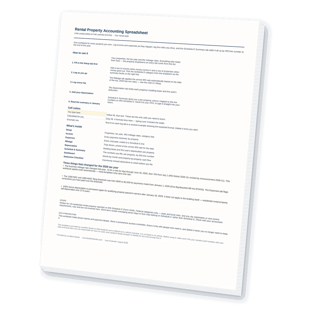 rental accounting cover