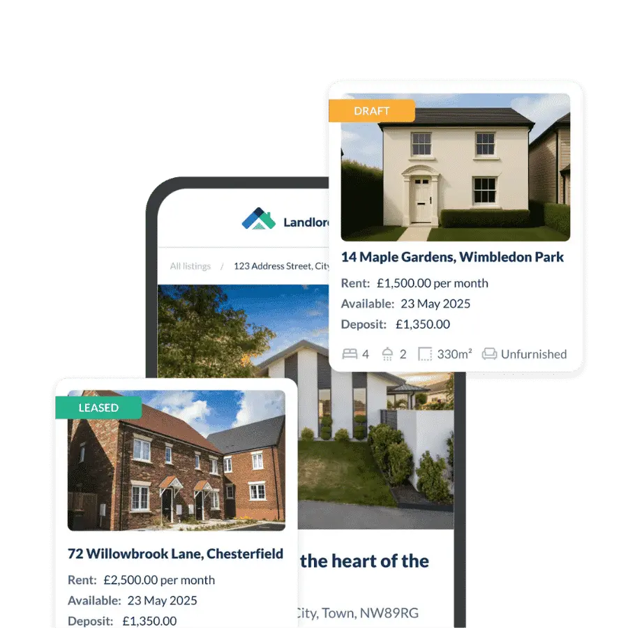 Property listing creation on mobile