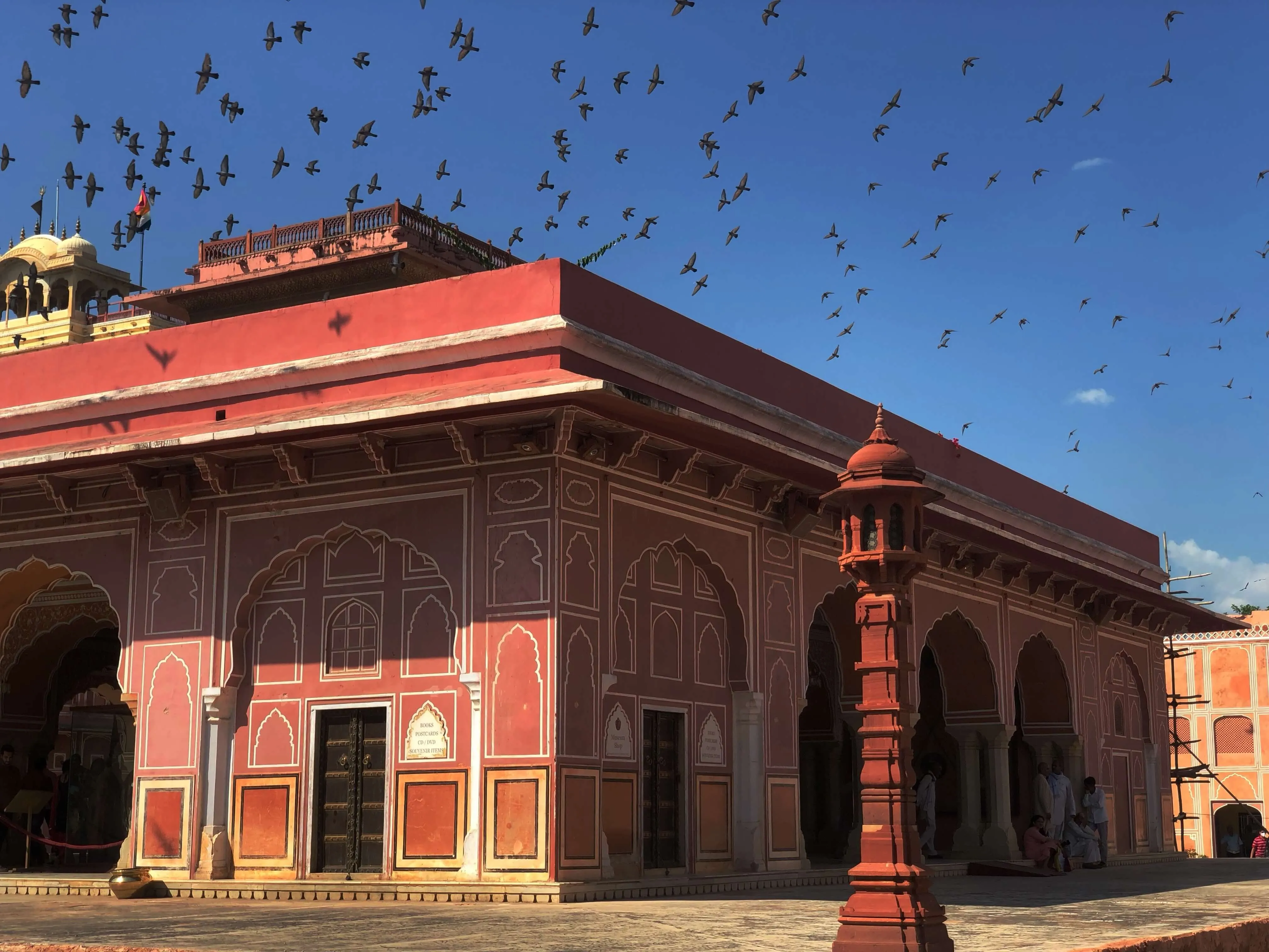 Jaipur palace in all its glory during the day