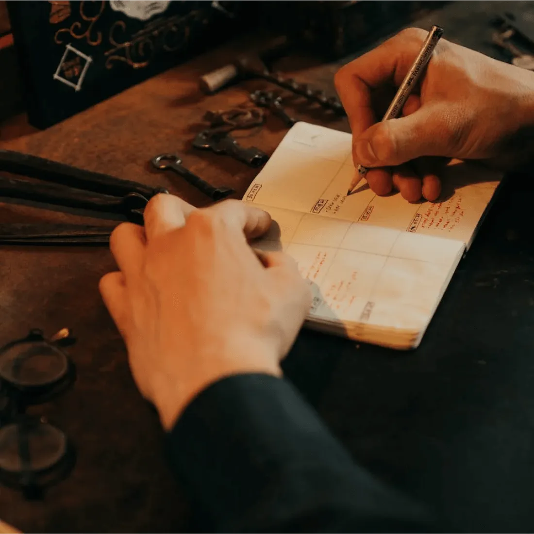Planning and researching on a book