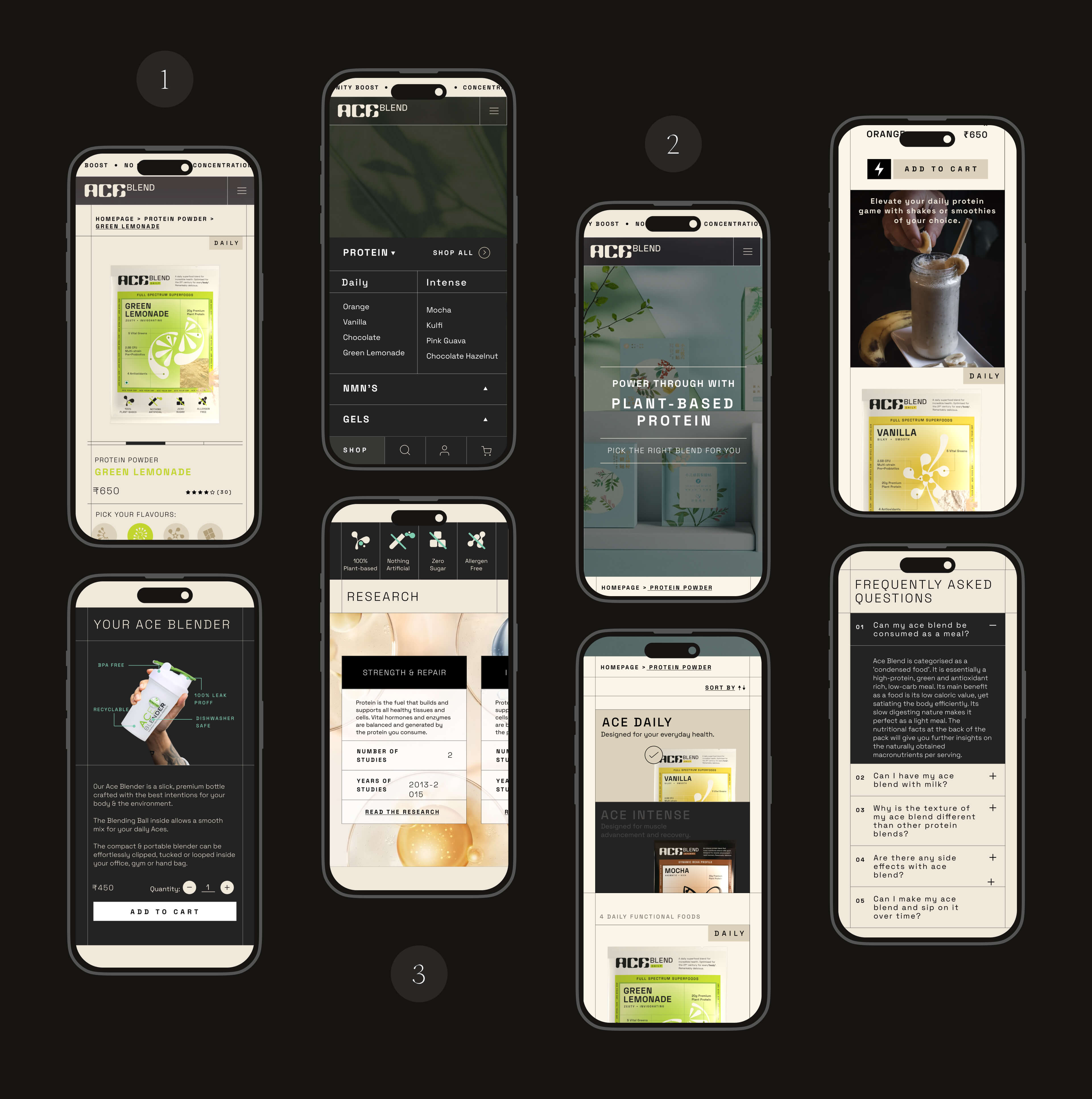 1. Worked on the menu hierarchy and its IA | 2. Adding typographic finesse to all purpose marketing banners | 3. Cross checking usability of designed components and suggesting edits