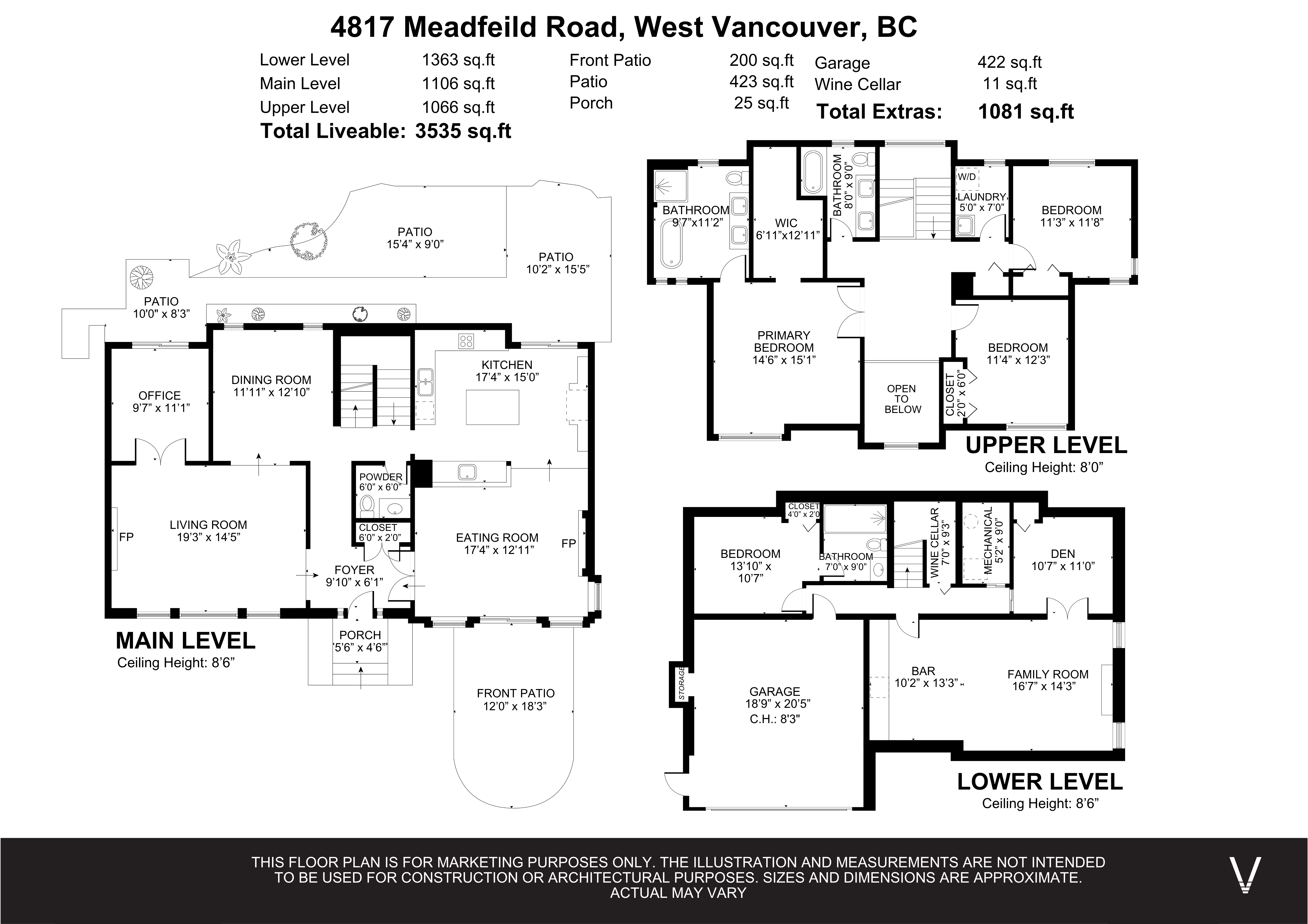 4817 Meadfeild Road, West Vancouver, B.C.