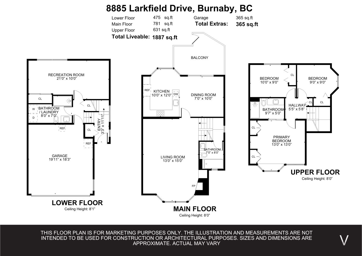 8885 Larkfield Drive, Burnaby, BC