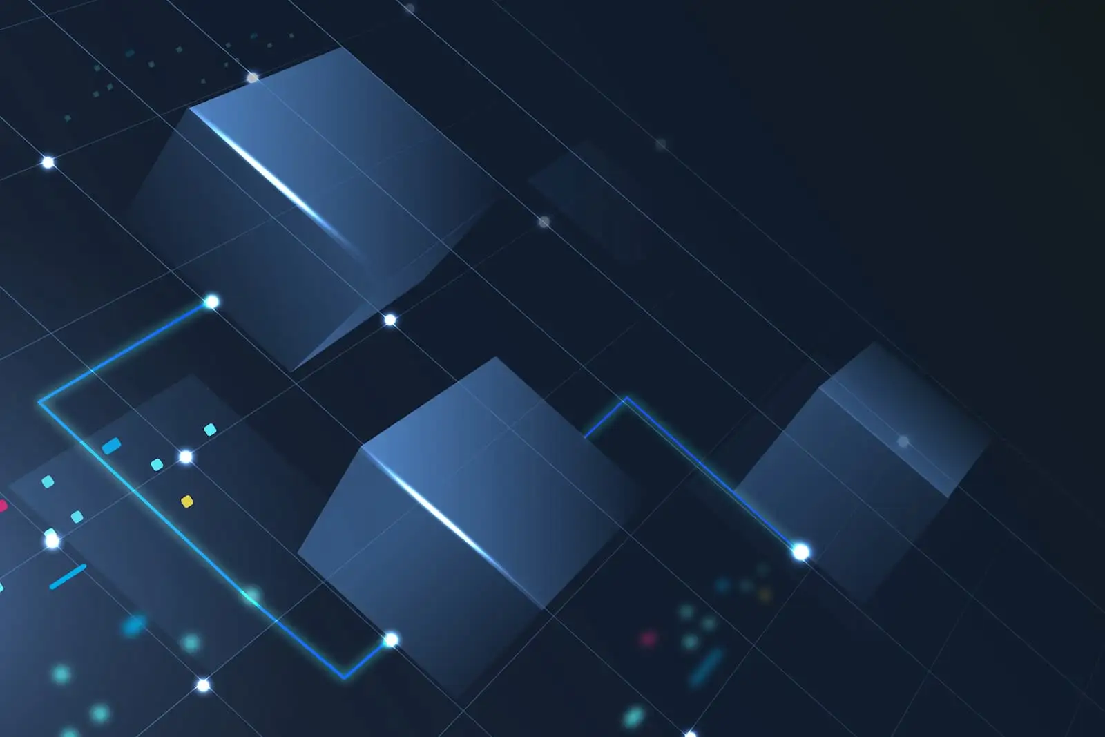 Blockchain technology image