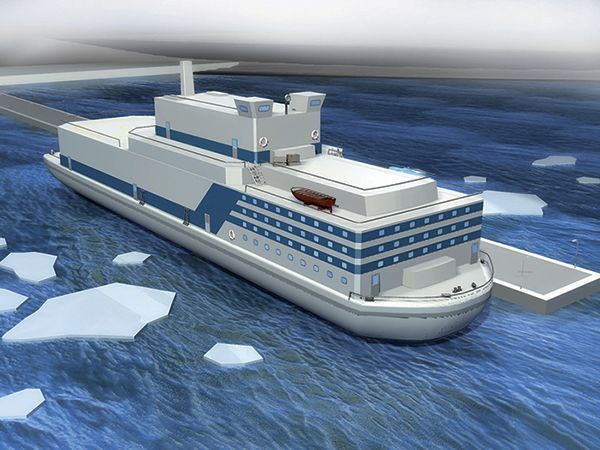 Floating nuclear power for the Arctic