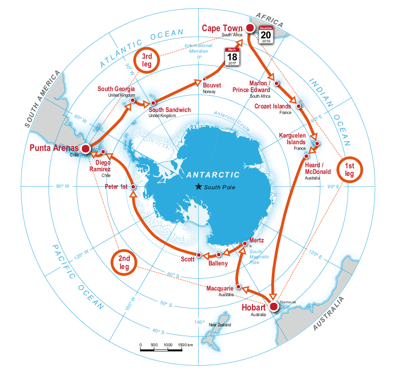Antarctic Circumnavigation Expedition launched