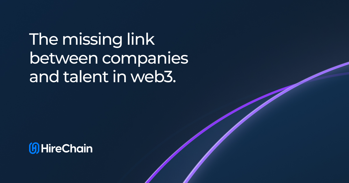 Welcome to Hirechain - Crypto's Leading Talent Network
