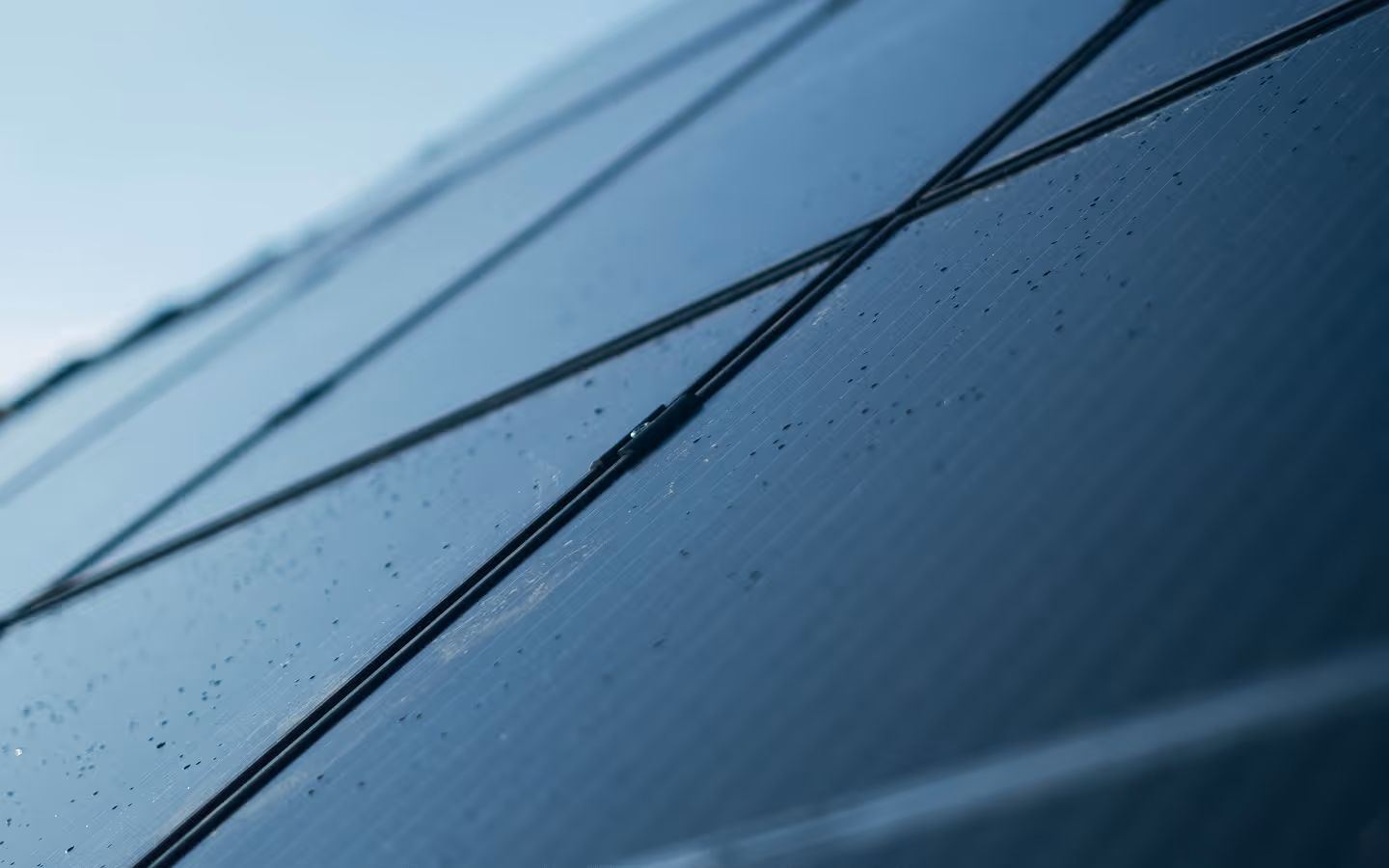 Close up of a Solar Panel 