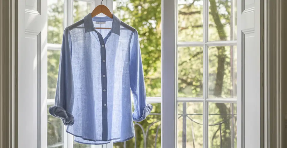 Fresh and dry well-ventilated wardrobe