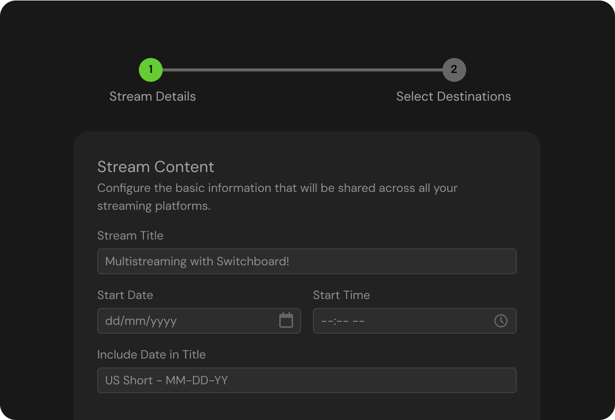 An image of stream content process