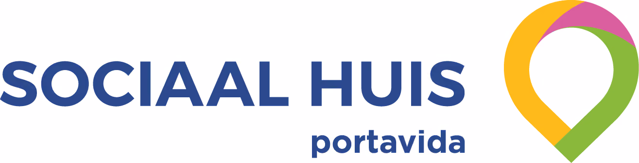 Het logo van Sociaal huis Portavida