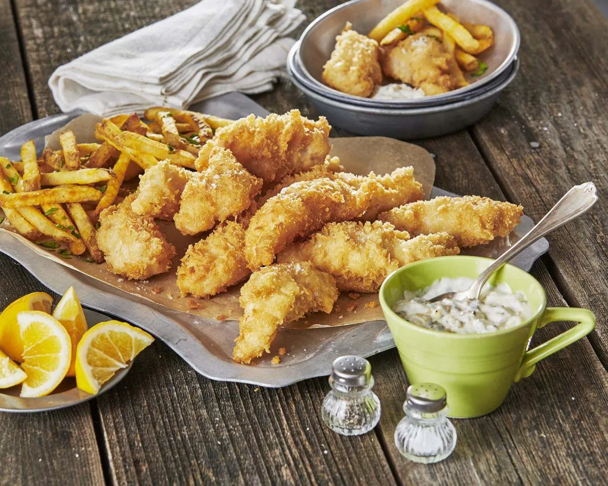 Tempura-Style Fried Fish