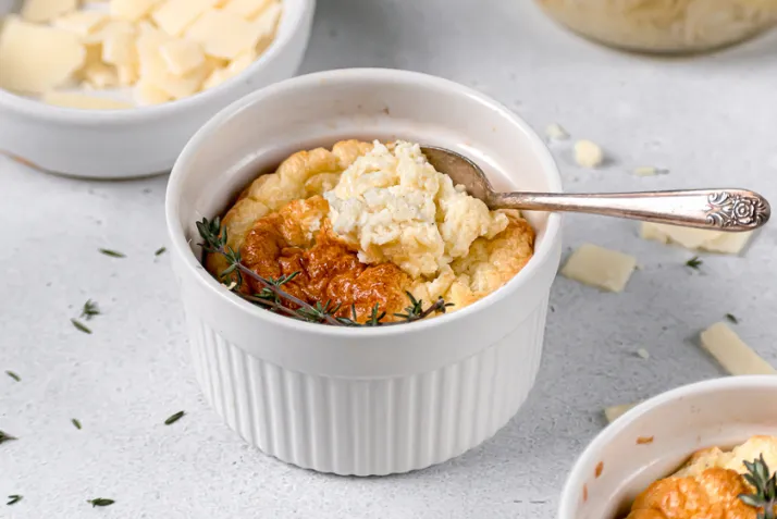 Mini Cheese & Sauerkraut Souffles