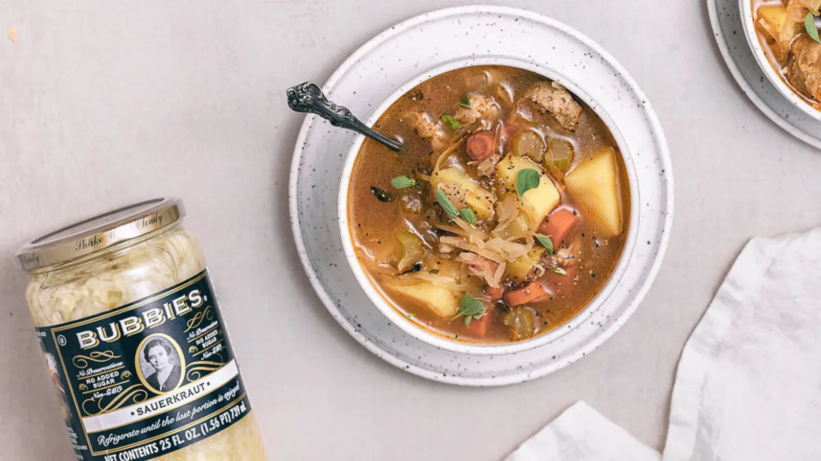 Vegan Sauerkraut Soup