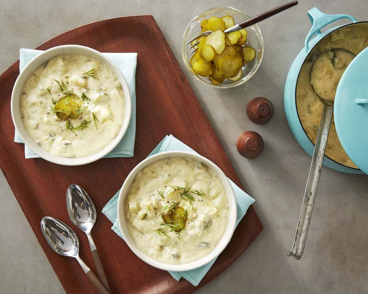 Creamy Dill Potato Soup