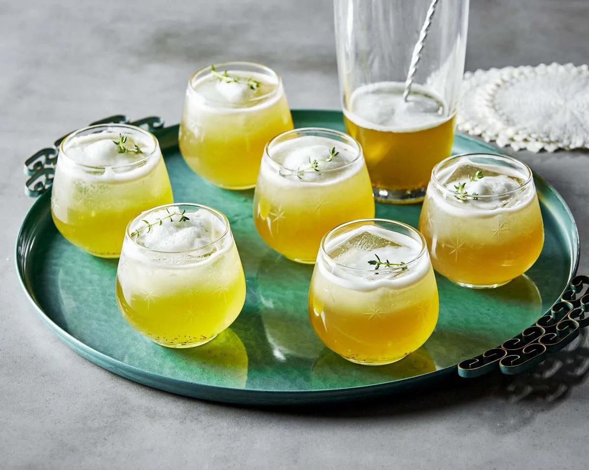 Pickled Whiskey Sour