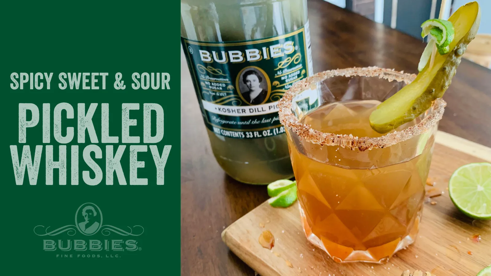 Spicy Sweet & Sour Pickled Whiskey