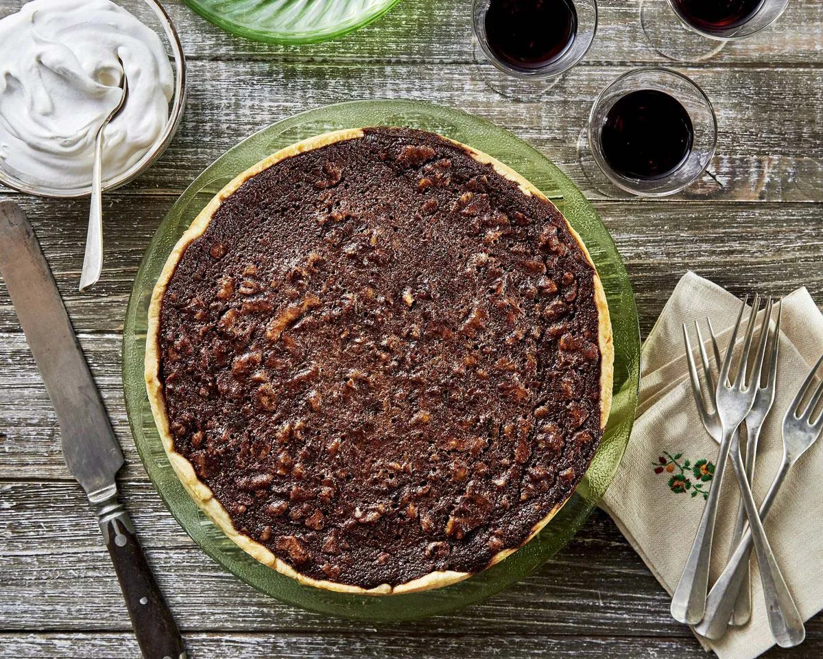Chocolate Walnut Tart