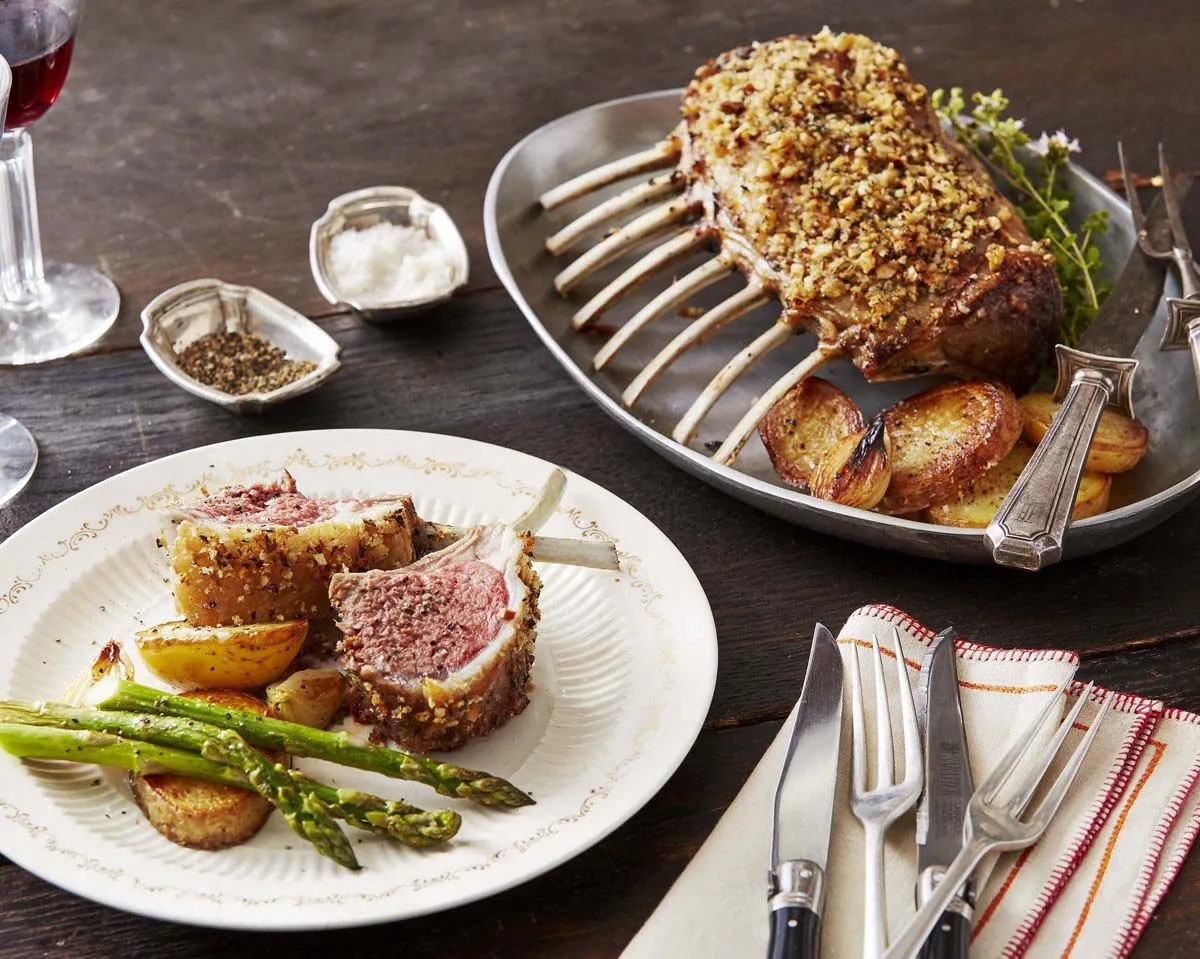 Herb-Crusted Rack of Lamb