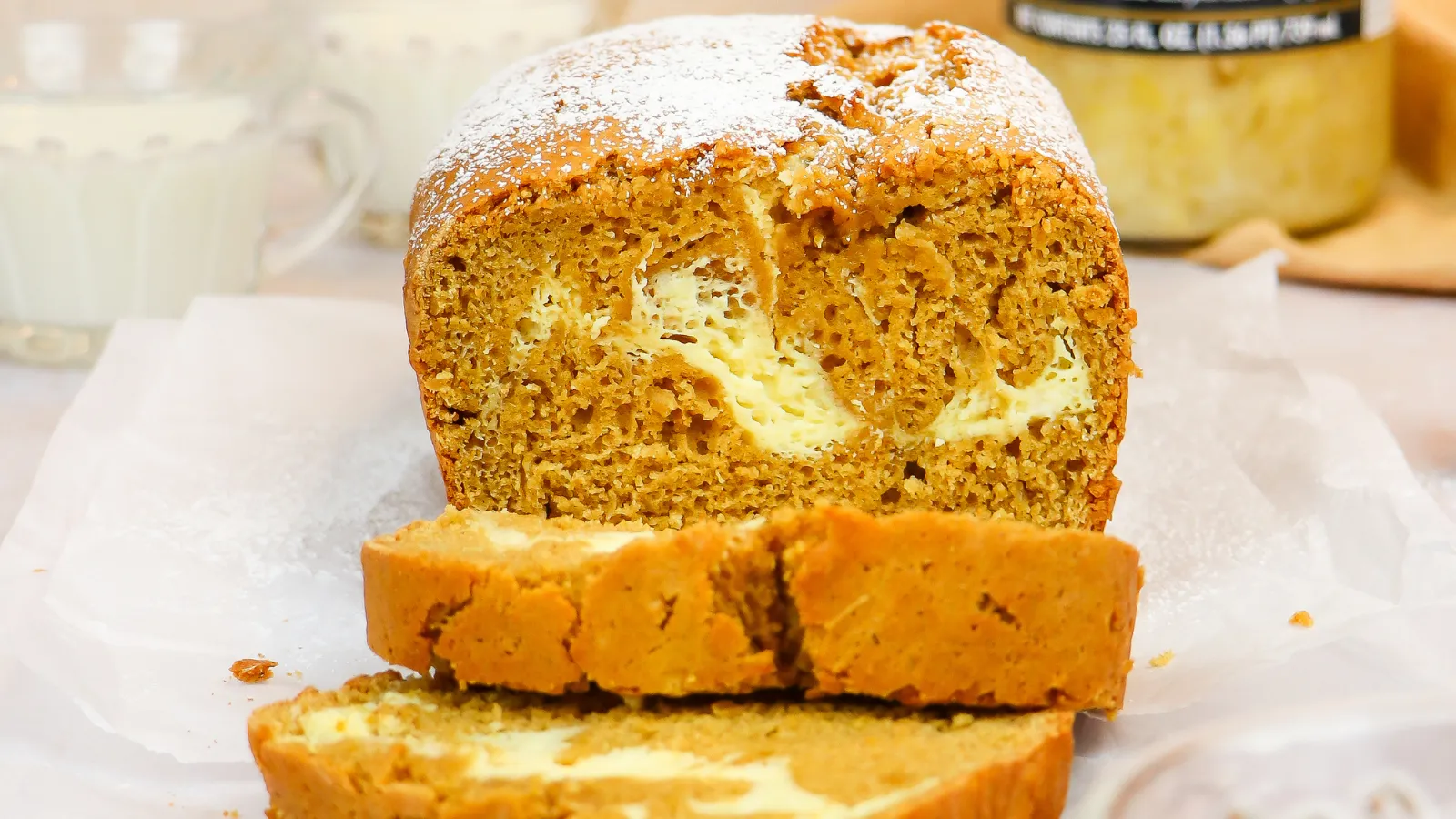 Pumpkin Swirl Cake with Bubbies Sauerkraut