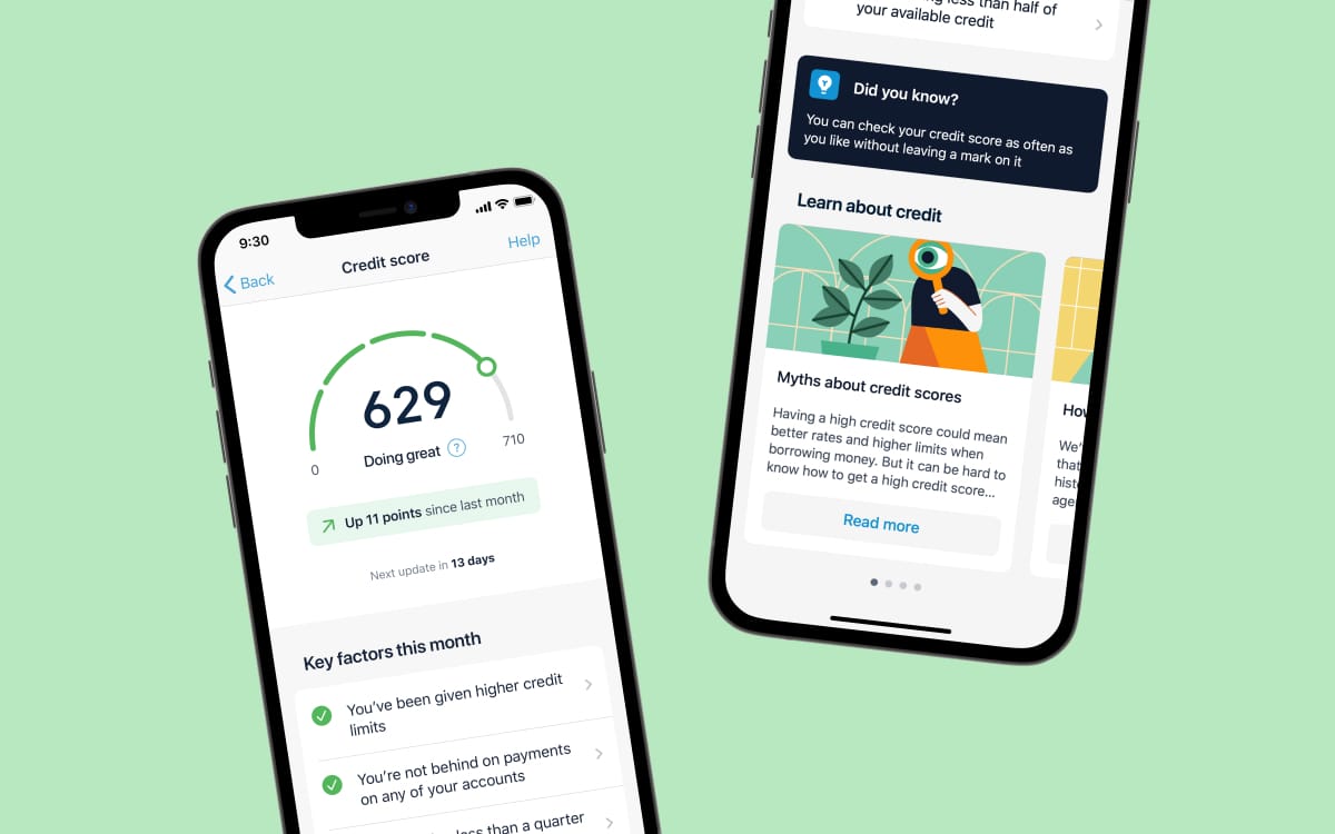 Monzo credit score