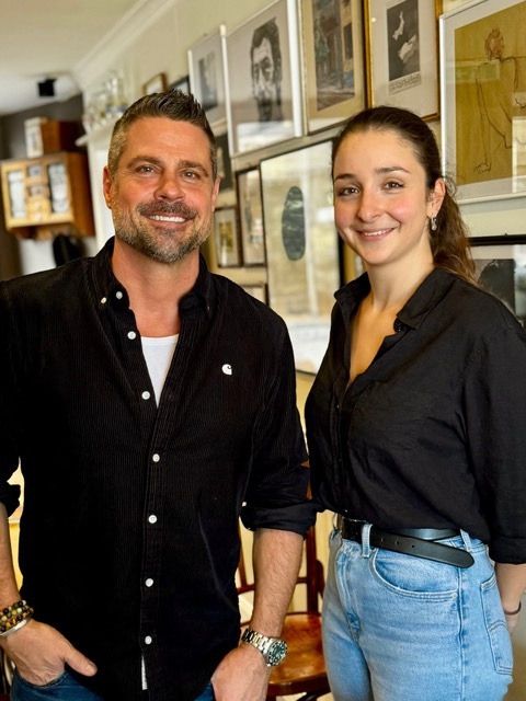 Raffaele Sutter, Mitinhaber und Geschäftsführer und Selina Gücüyener, Chef de Service