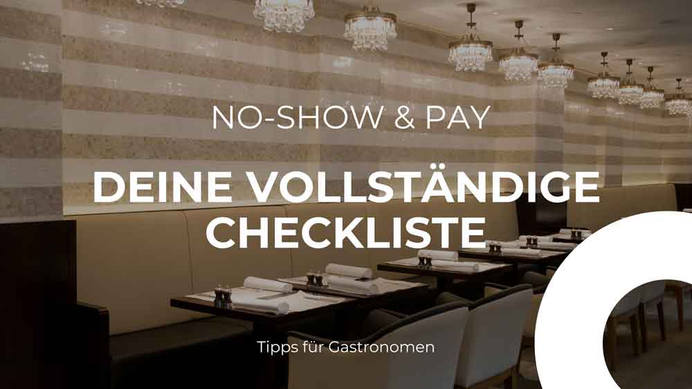 Checkliste: Alles für dein No-Show-Management