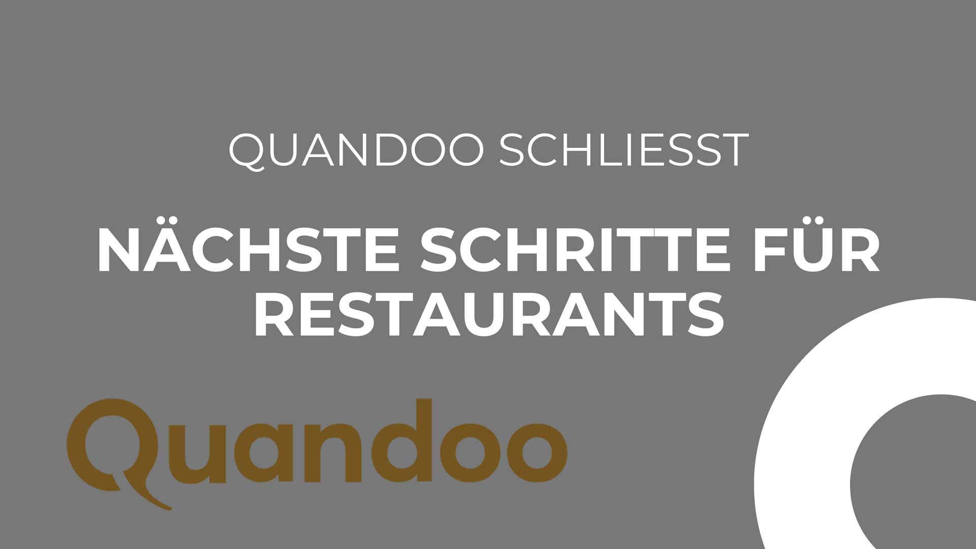 Quandoo wird eingestellt: Was Du jetzt tun solltest