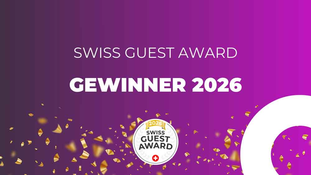 Swiss Guest Award 2026: Echte Bewertungen von echten Gästen als Auszeichnung