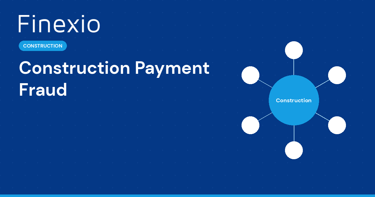 Diagram of the multi-tier construction payment chain and the fraud vectors that target each handoff