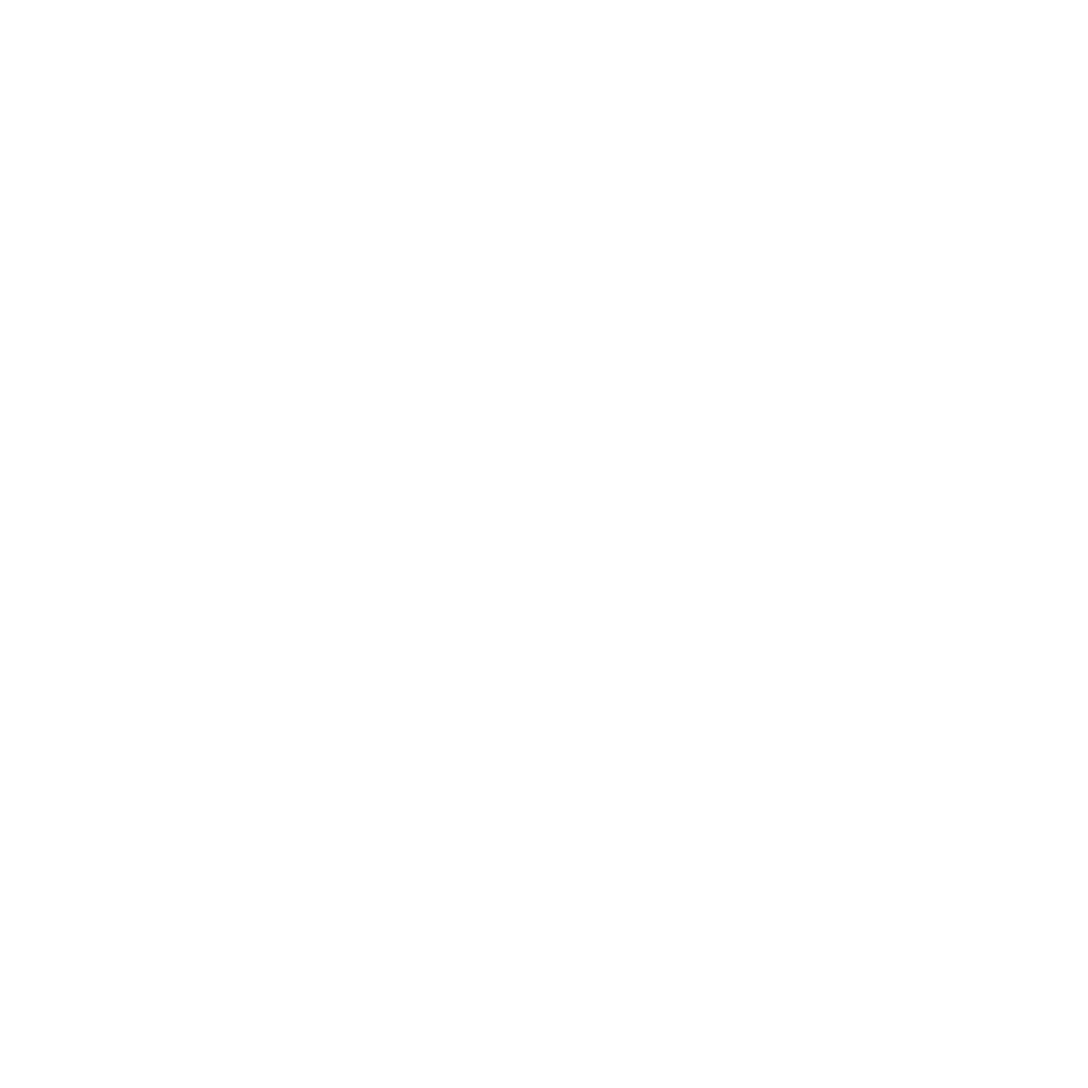 Large white dashed circle on a transparent background.