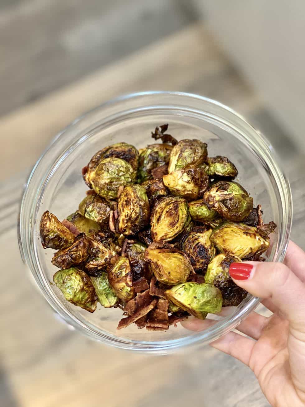 Honey and Sriracha Roasted Brussel Sprouts