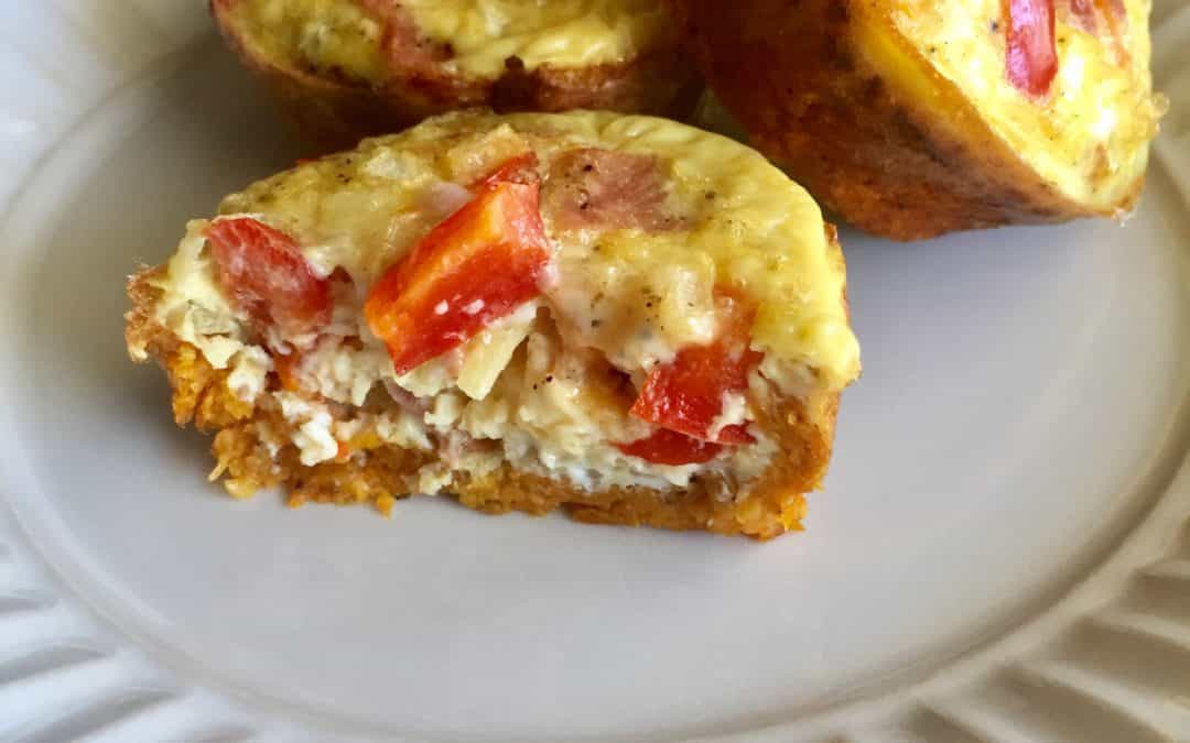 Sweet Potato Hash Egg Muffin