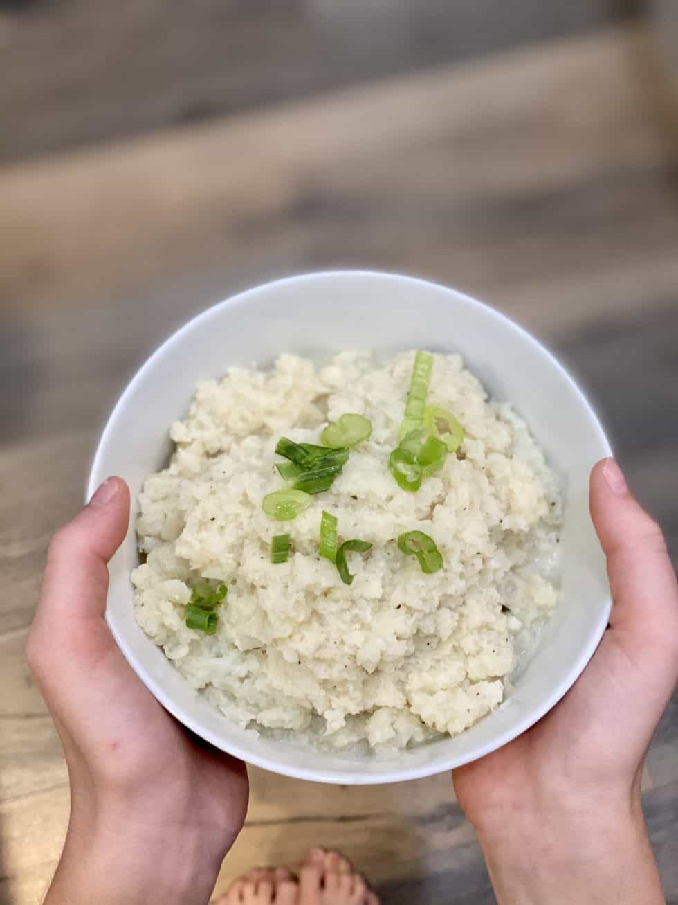 Garlic Mashed Cauliflower