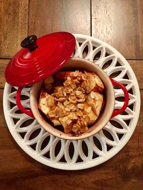 Mini Baked Apple Crumble