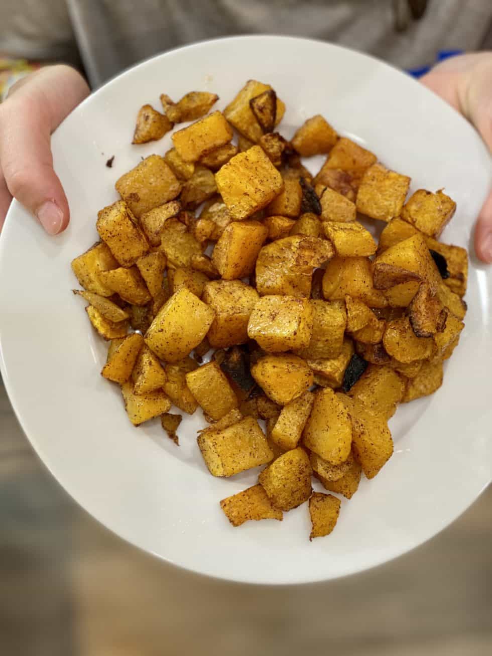 Cinnamon Roasted Butternut Squash