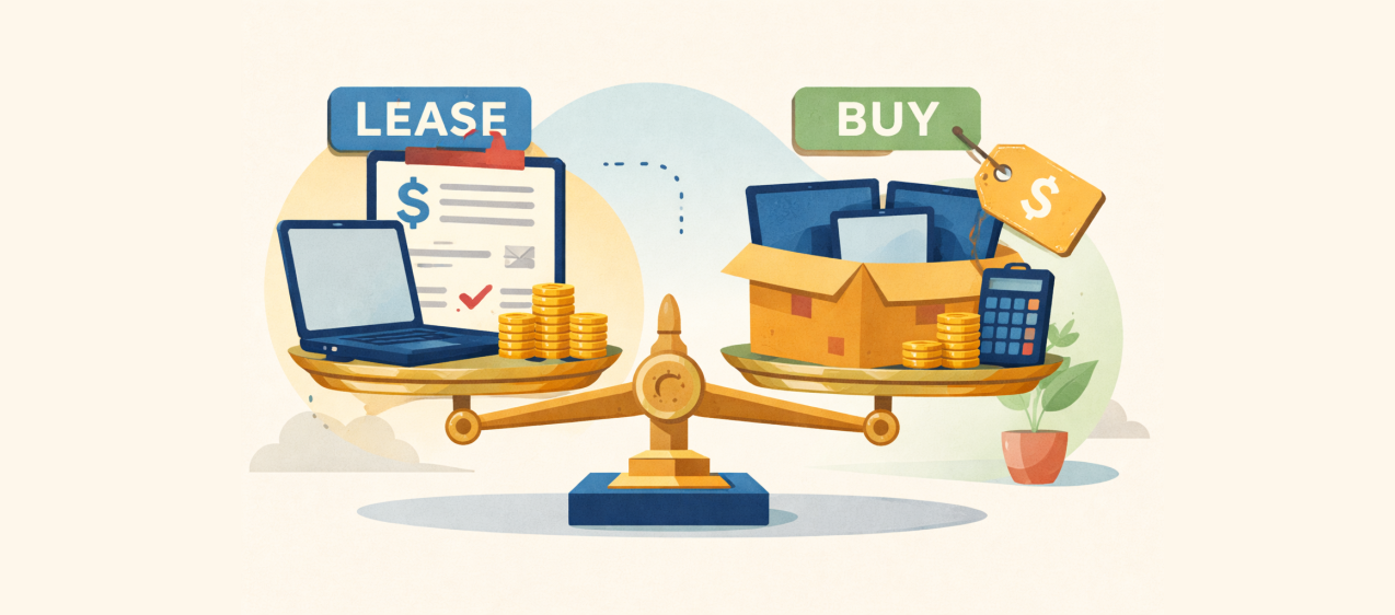 leasing vs buying company laptops