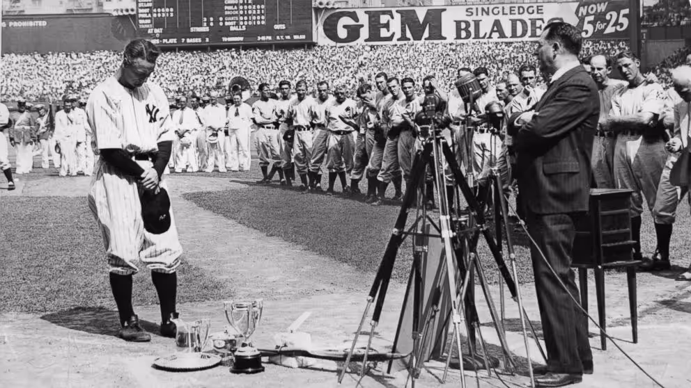 Gehrig's "Luckiest" Speech