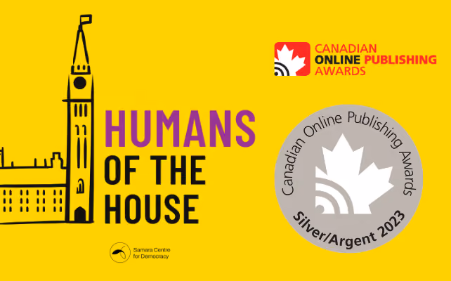 Humans of the House Podcast Wins Silver at the Canadian Online Publishing Awards